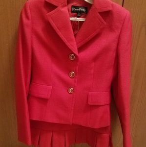 Red Two Piece Suit